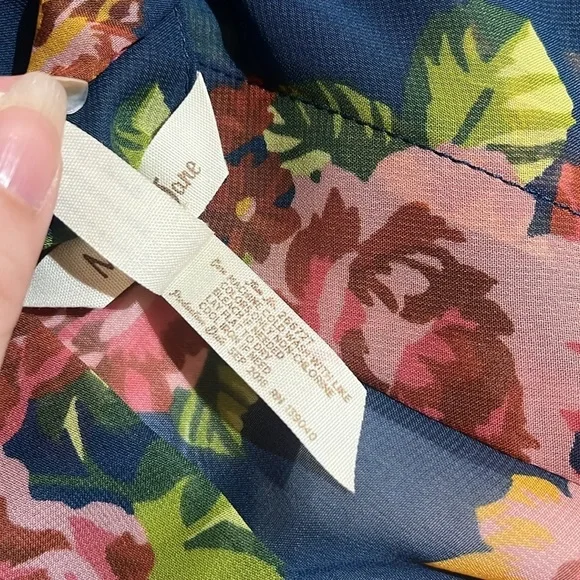 Matilda Jane Women's Watch The Sunrise Floral Sheer Kimono Size S/XS - Picture 7 of 7